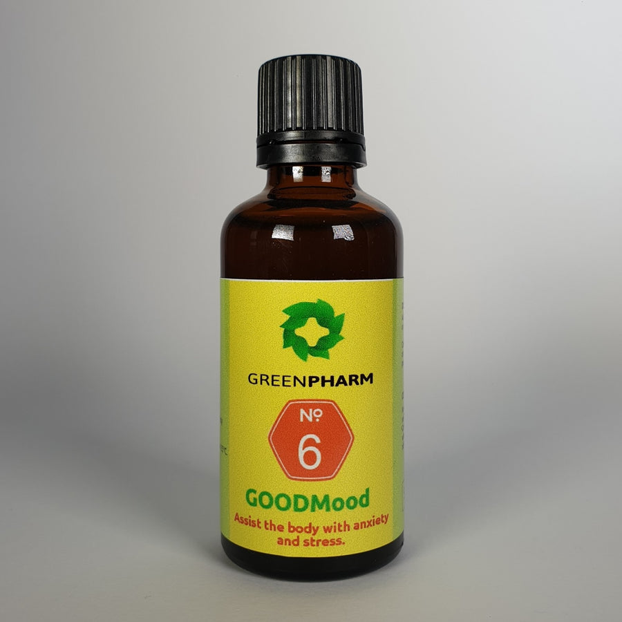 GOODMood bottle label