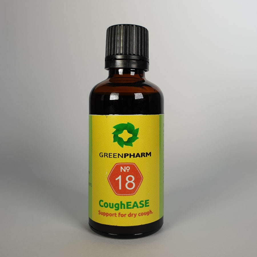 CoughEASE bottle label
