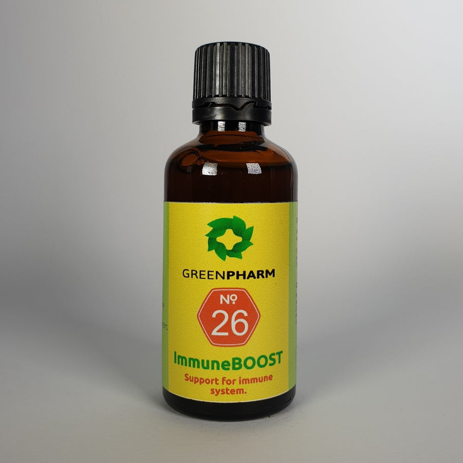 ImmuneBOOST bottle label