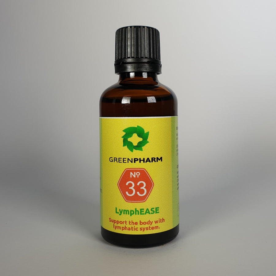 LymphEASE bottle label