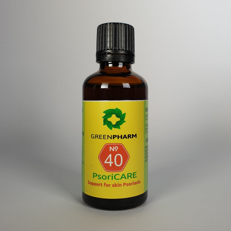 PsoriCARE bottle label