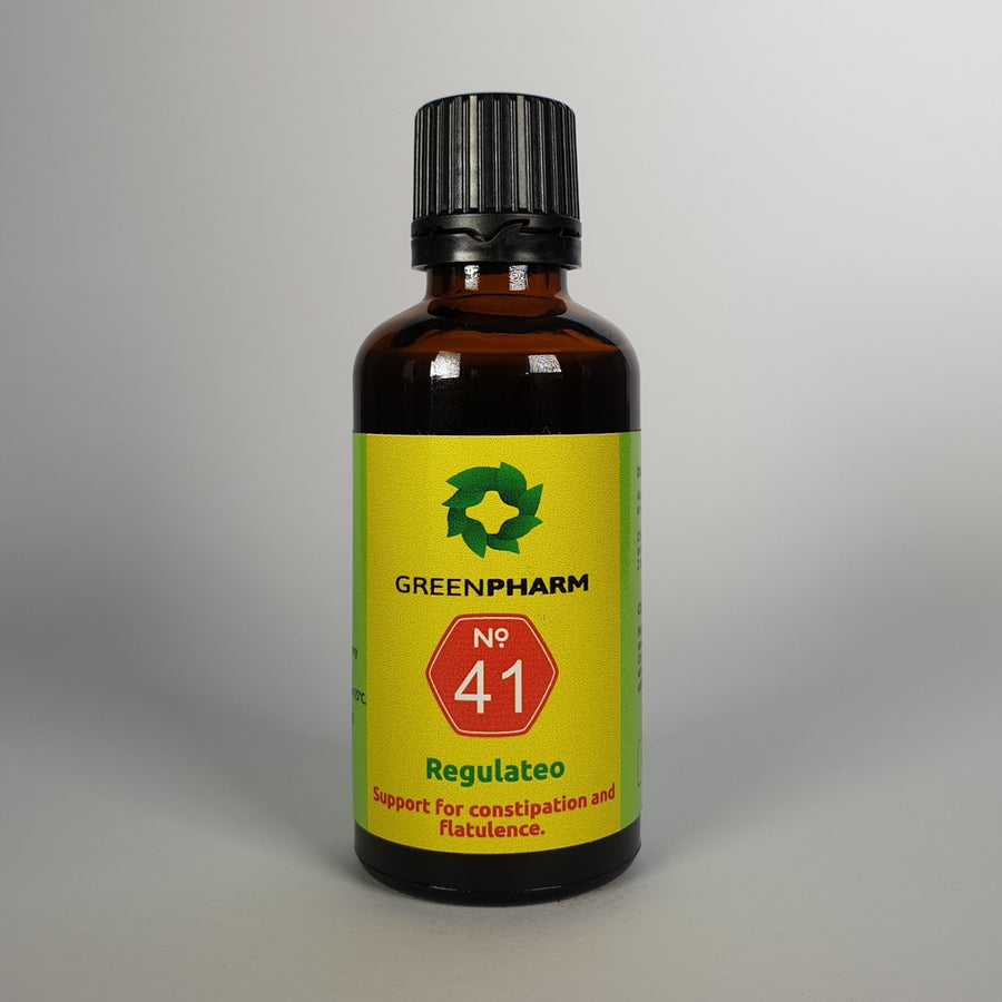 Regulateo bottle label