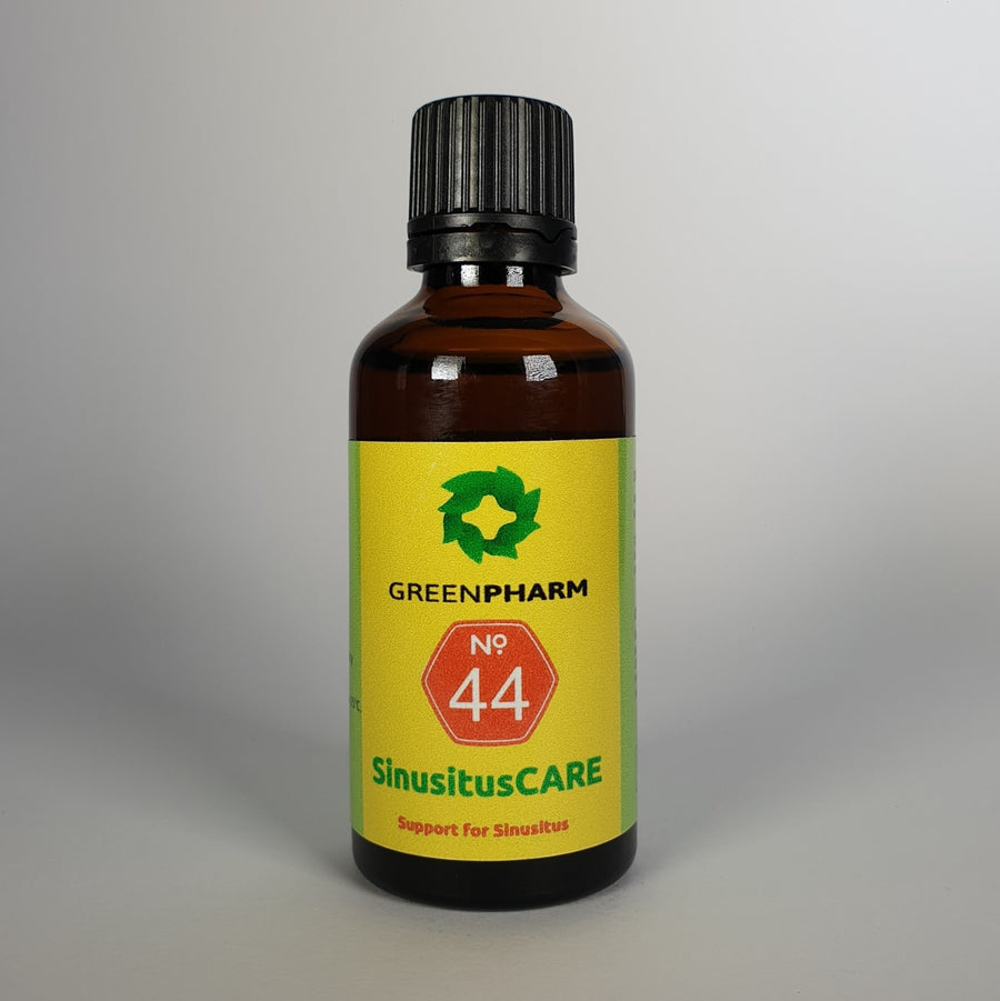 SinusitusCARE bottle label
