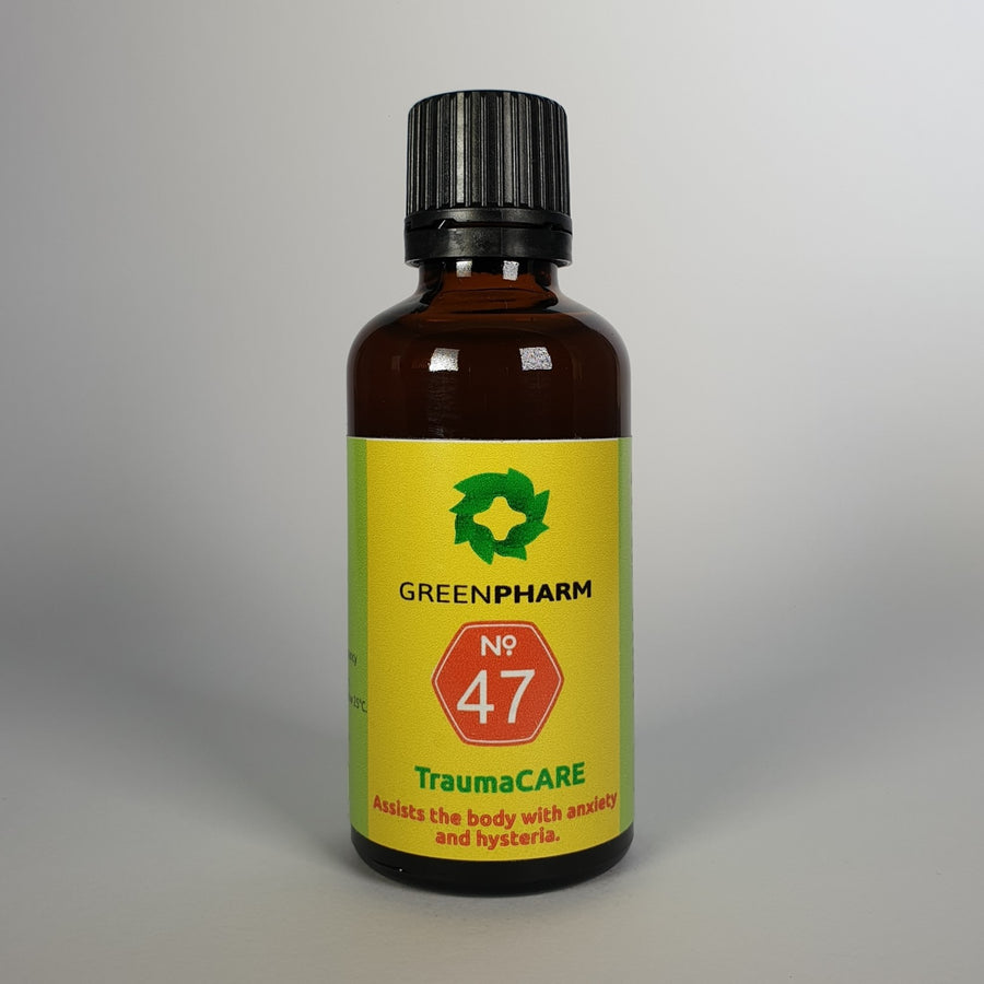 TraumaCARE bottle label