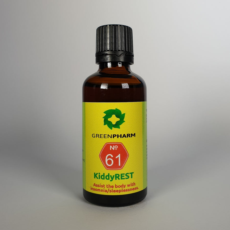 KiddyREST bottle label
