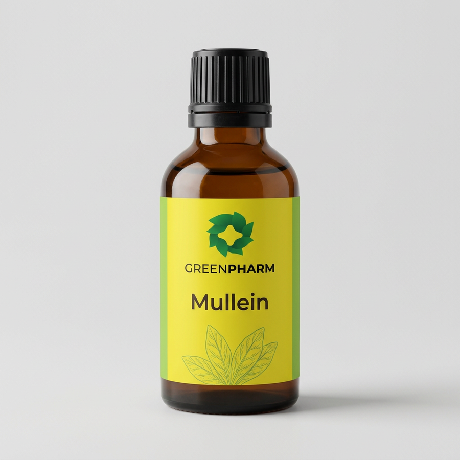 GreenPharm Mullein bottle mockup