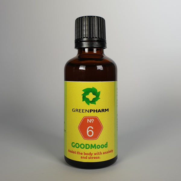 GOODMood bottle label