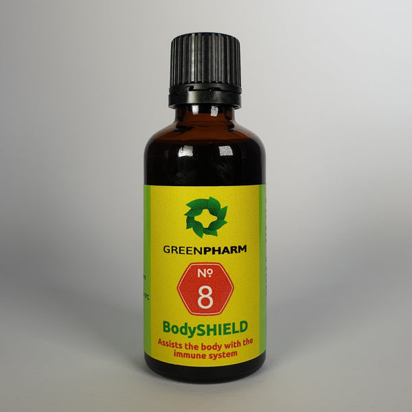 BodySHIELD bottle label
