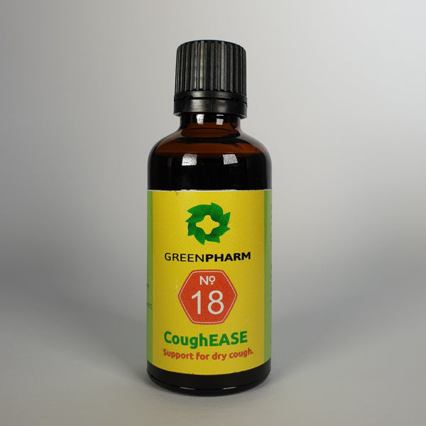 CoughEASE bottle label