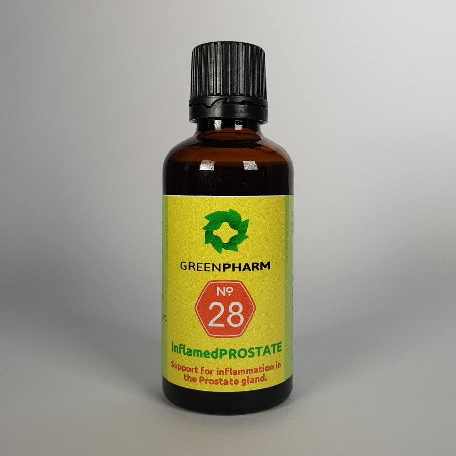 InflamedPROSTATE bottle label