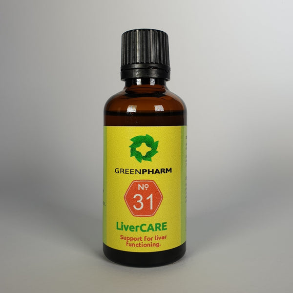 LiverCARE bottle label