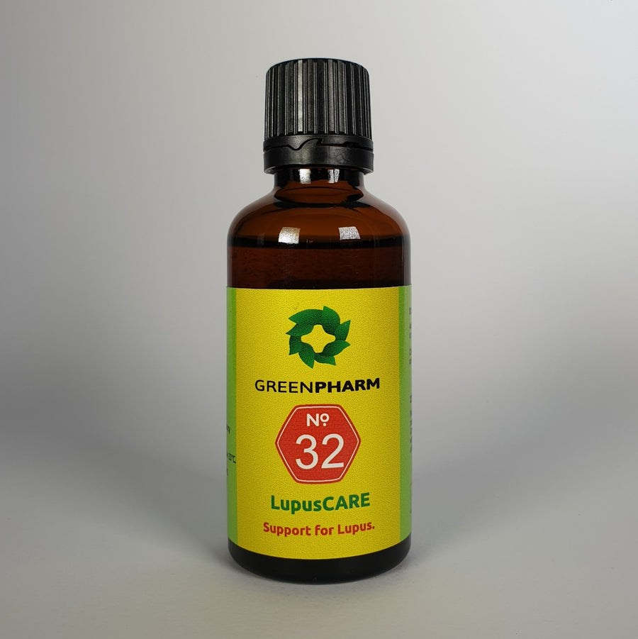 LupusCARE bottle label
