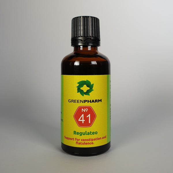 Regulateo bottle label