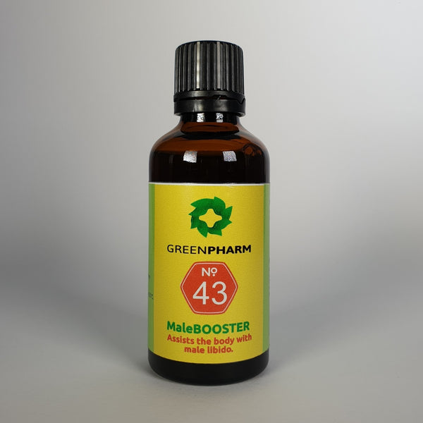 MaleBOOSTER bottle label
