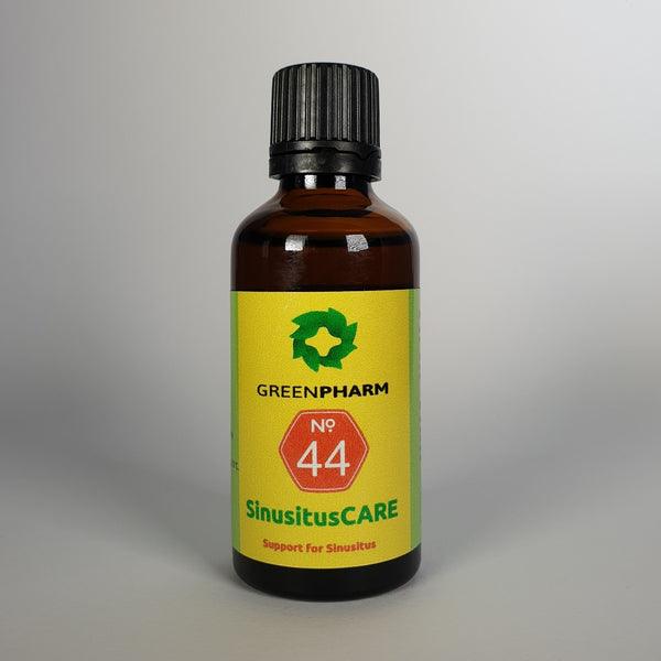 SinusitusCARE bottle label