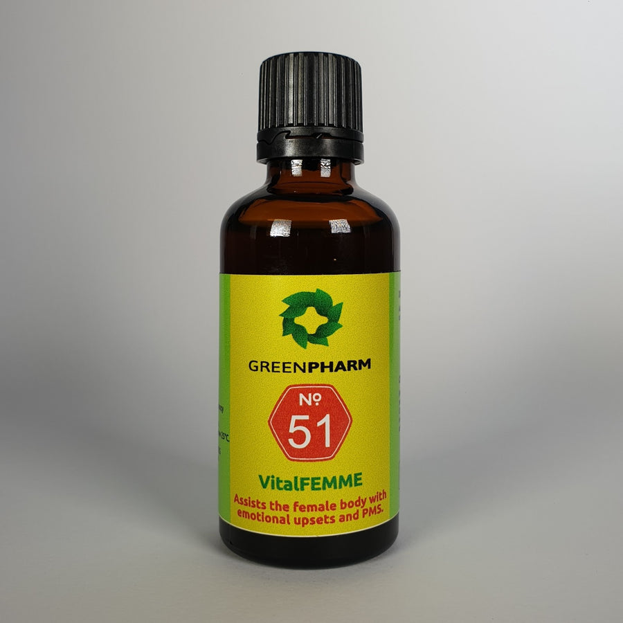 VitalFEMME bottle label