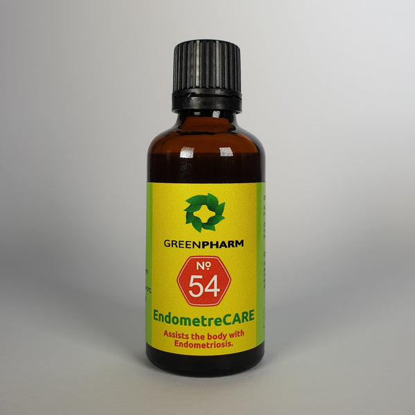 EndometreCARE bottle label