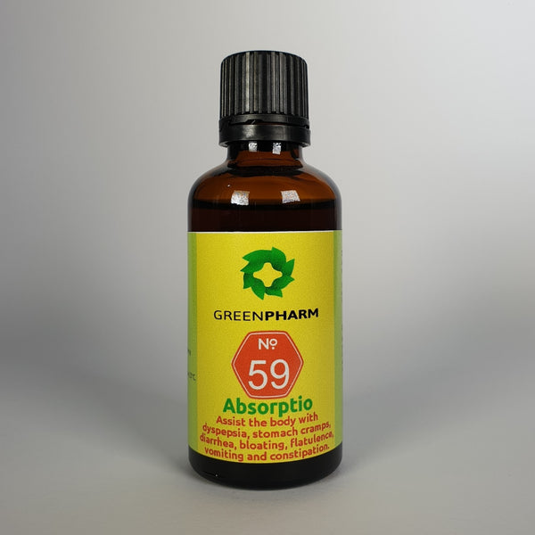 Absorptio bottle label